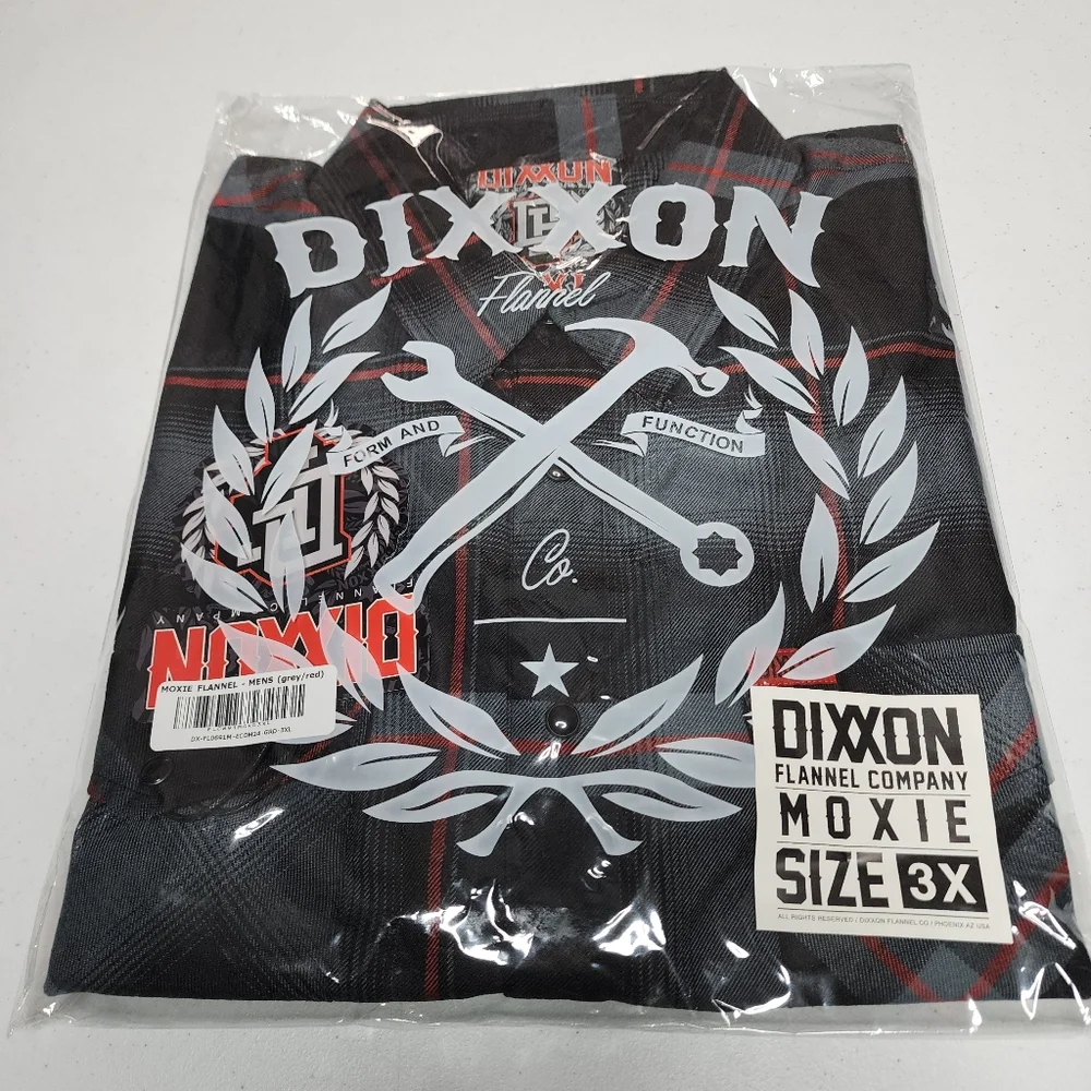 DIXXON FLANNEL - MOXIE Flannel Shirt - Men's 3XL - Picture 5 of 14